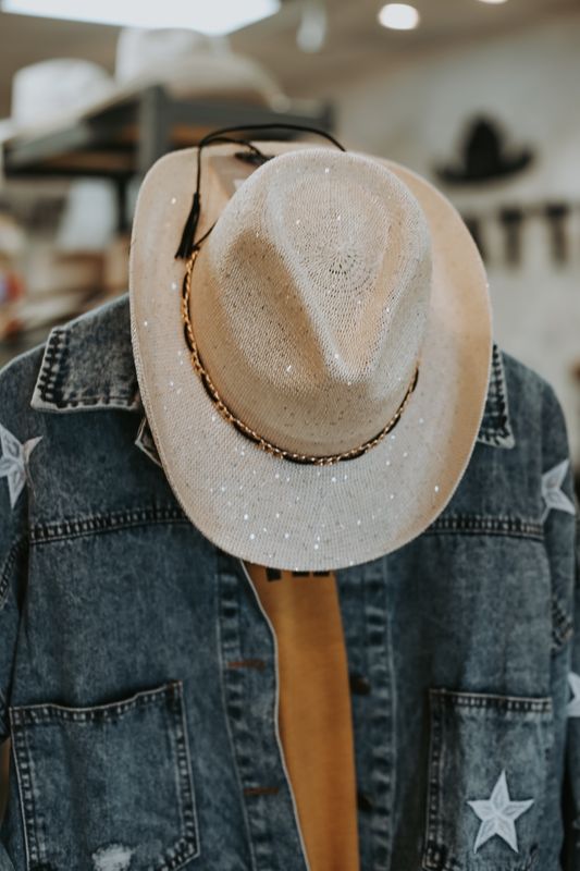 Stardust Rodeo Hat – Glitter Cowgirl Magic