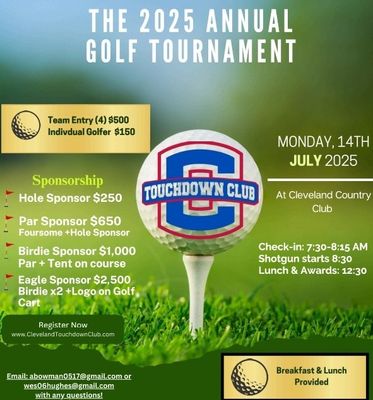 Golf Registration &amp; Sponsorships