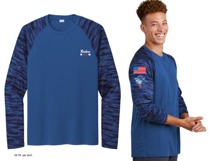 Long Sleeve DryFit Shirt - Salute to Service