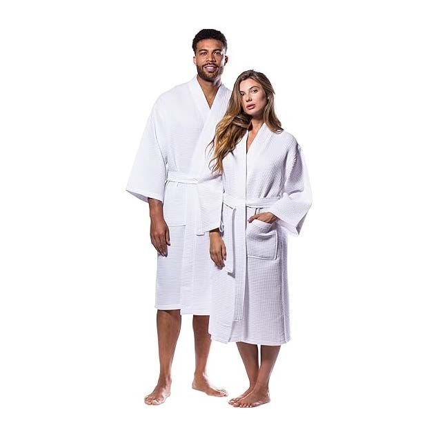 CANYON ROSE WAFFLE WEAVE UNISEX SPA ROBE