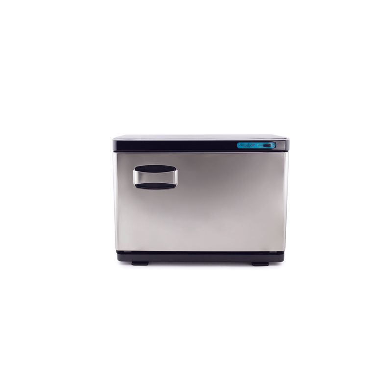 STAINLESS STEEL HOT TOWEL CABINET HOLDS UP TO 12 TOWELS
