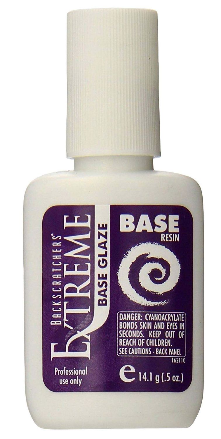 BACKSCRATCHERS EXTREME BASE GLAZE- BRUSH-ON .5 OZ.