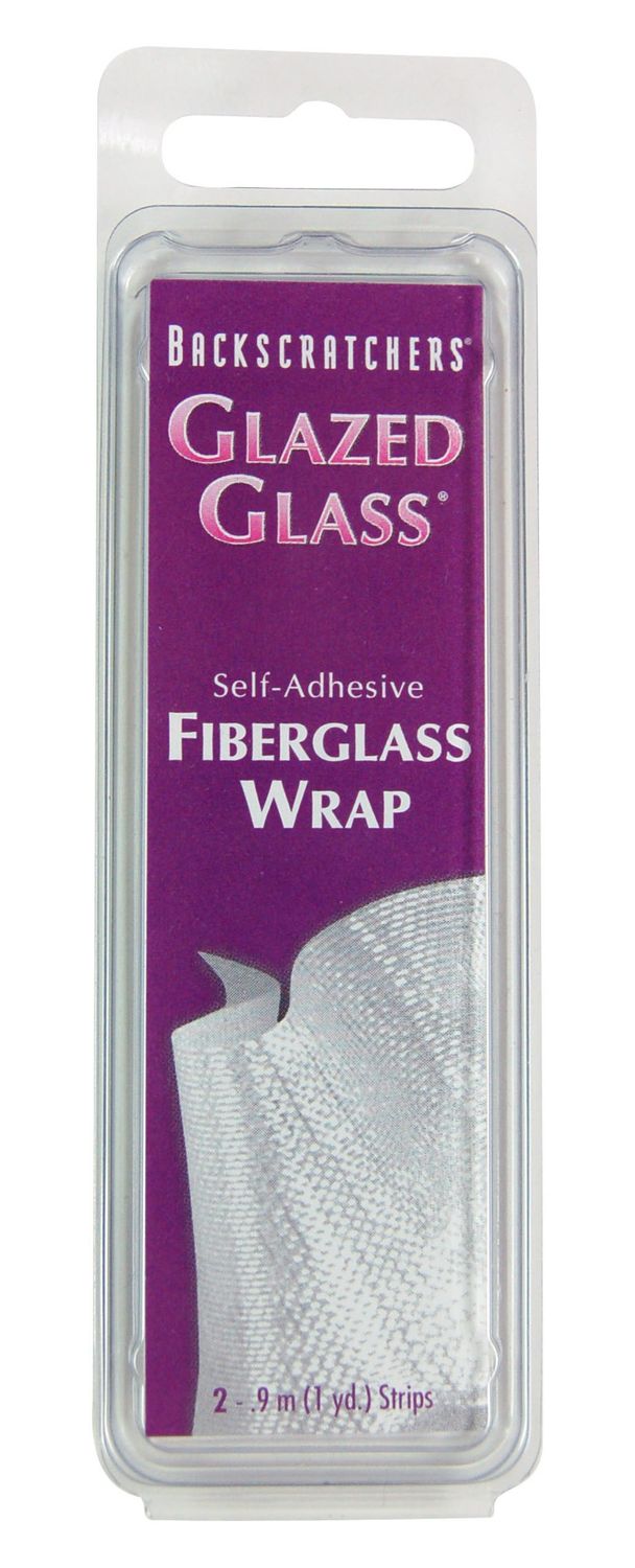 BACKSCRATCHERS GLAZED GLASS - FIBERGLASS 2 YD.