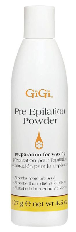 GIGI PRE-EPILATION DUSTING POWDER 4.5 OZ.