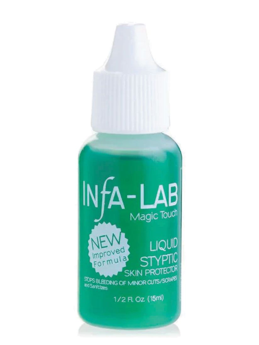 INFA-LAB MAGIC TOUCH LIQUID STYPTIC SKIN PROTECTOR .5OZ.