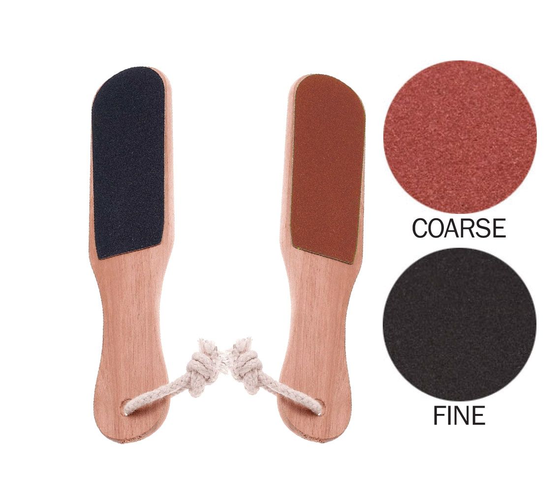 WOODEN HANDLE FOOT FILE