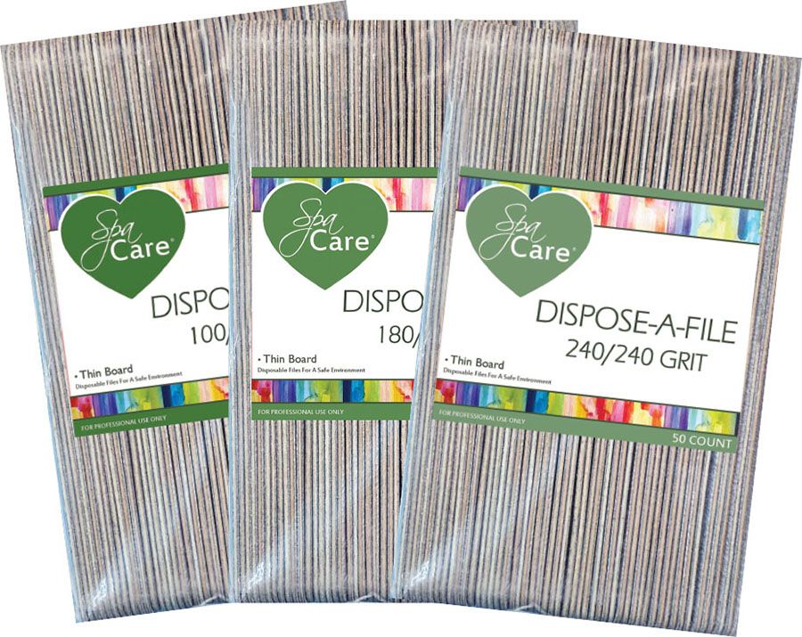 SPA CARE DISPOSE-A-FILE 50 COUNT