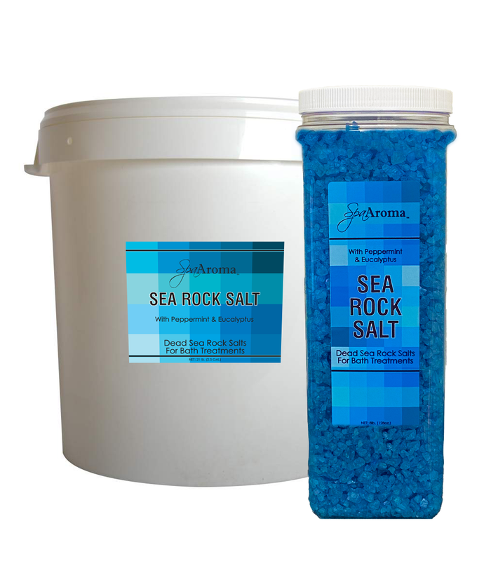 SPA AROMA SEA ROCK SALT 128 OUNCE