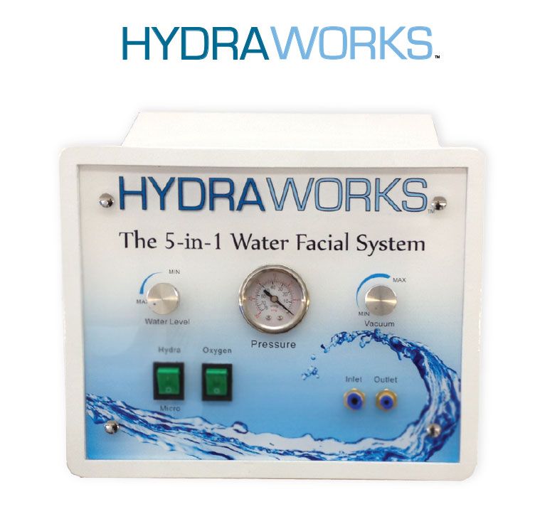 HYDRAWORKS 5 IN 1 WATER FACIAL SYSTEM