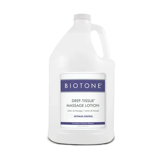 BIOTONE DEEP TISSUE MASSAGE LOTION UNSCENTED GALLON