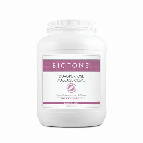 BIOTONE DUAL-PURPOSE MASSAGE CREME GALLON