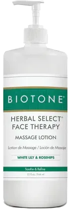 BIOTONE HERBAL SELECT FACE THERAPY MASSAGE LOTION 32 OUNCE