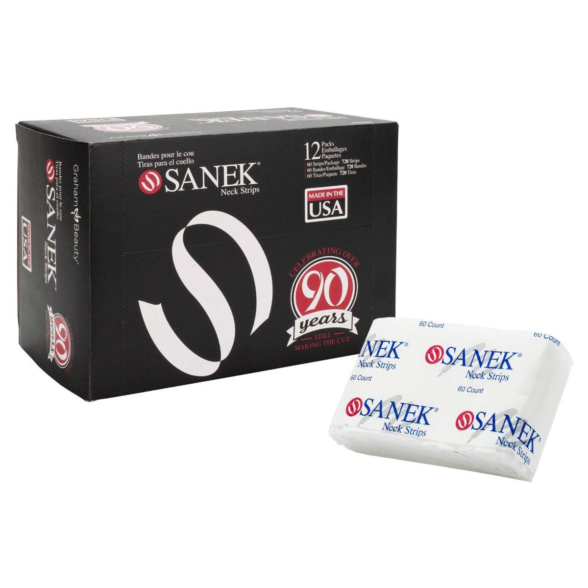 GRAHAM SANEK NECK STRIPS