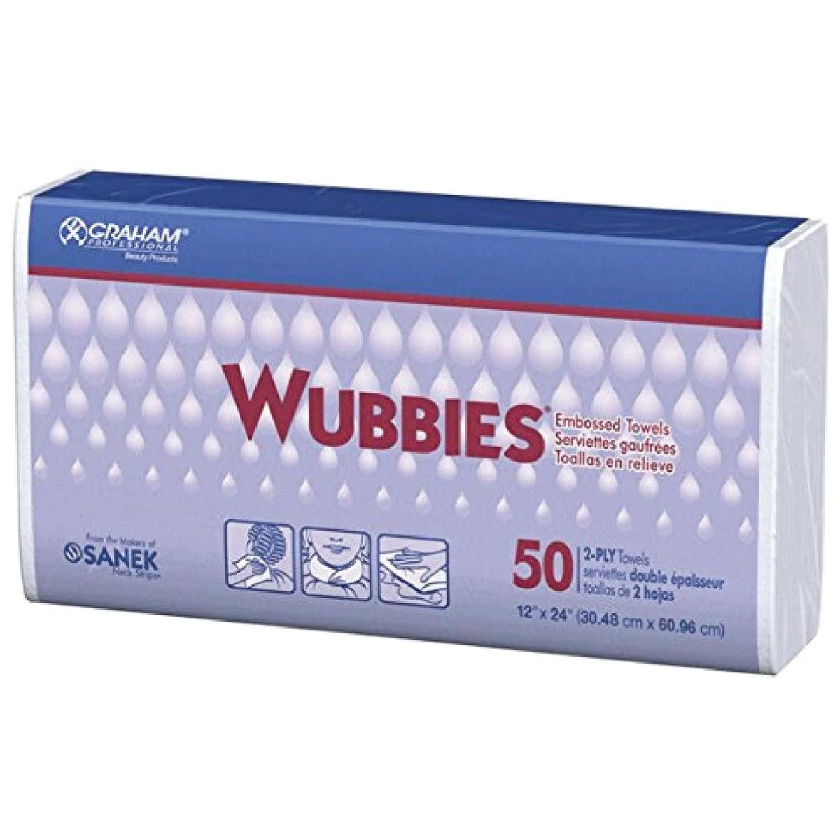 GRAHAM WUBBIES DISPOSABLE SALON TOWELS