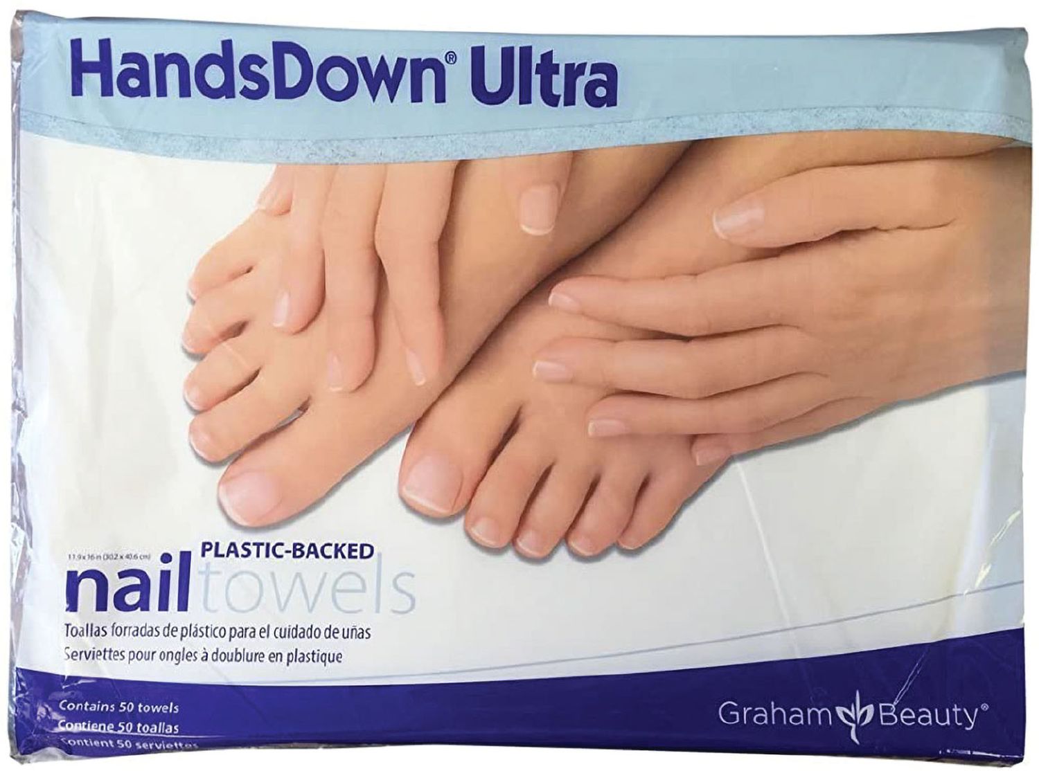 GRAHAM HANDSDOWN ULTRA DISPOSABLE NAIL TOWELS