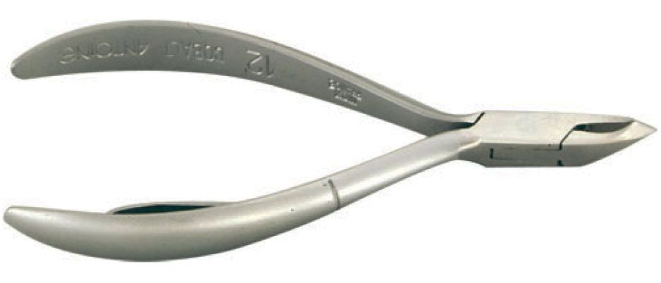 #12 CUTICLE NIPPERS 1/4 JAW (3MM) SINGLE SPRING