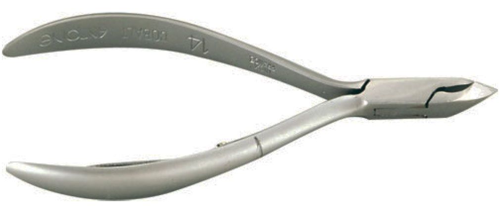 #14 CUTICLE NIPPER 1/2 JAW (5MM) SINGLE SPRING