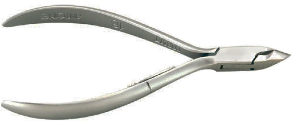 #16 CUTICLE NIPPER FULL JAW (7MM) SINGLE SPRING