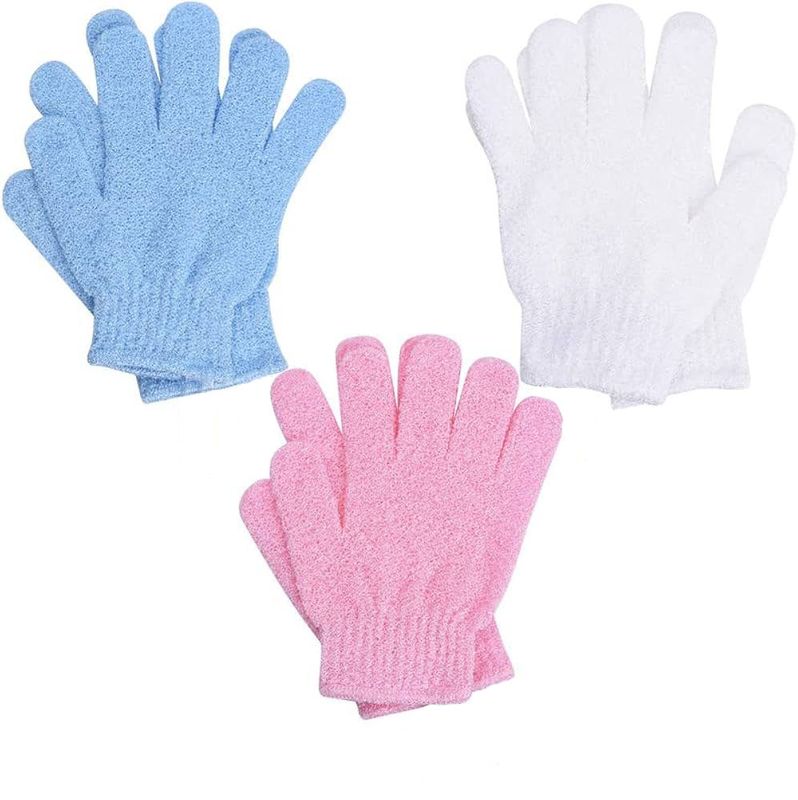 EXFOLIATING GLOVES 1 PAIR