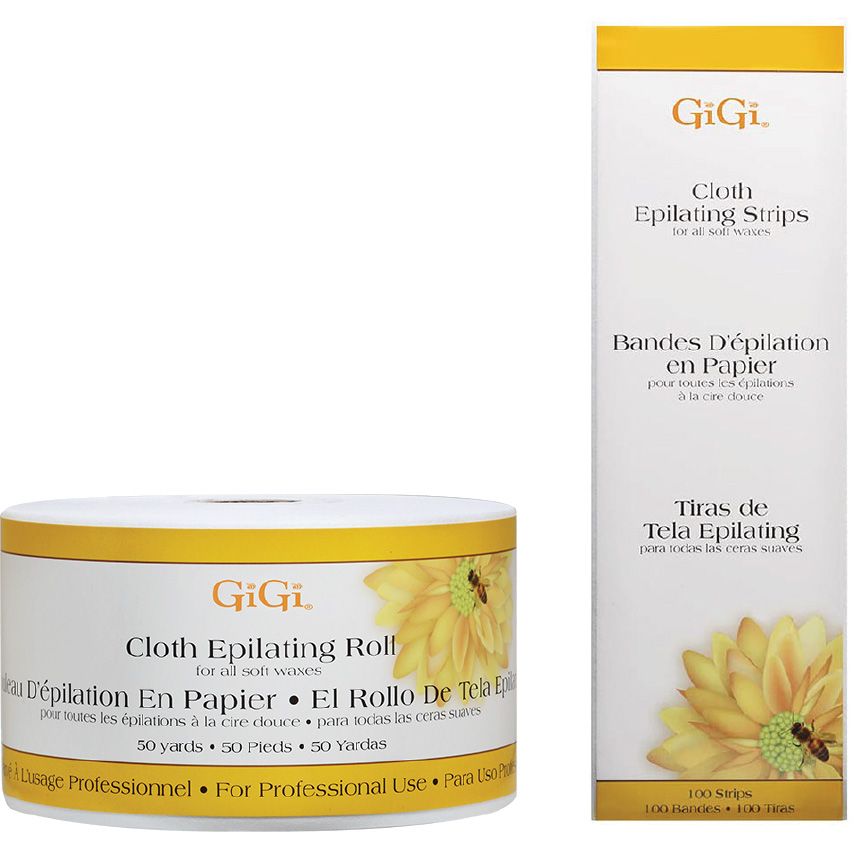 GIGI CLOTH EPILATING STRIPS &amp; ROLL