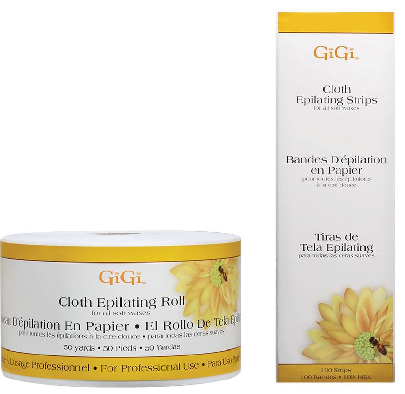 GIGI CLOTH EPILATING STRIPS &amp; ROLL