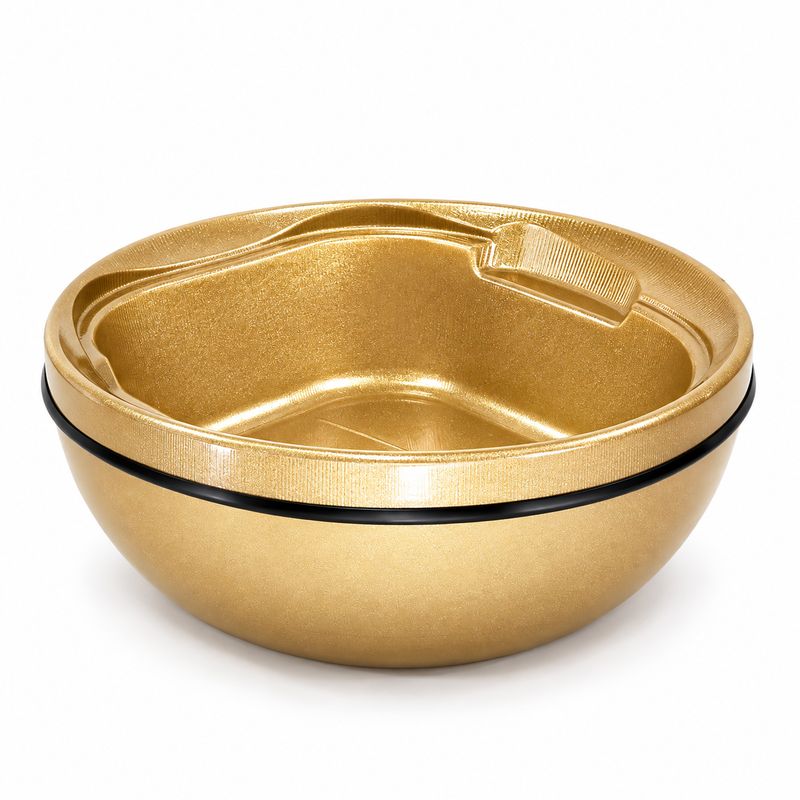 BELAVA GLITTER PEDICURE BOWL CHAMPAGNE