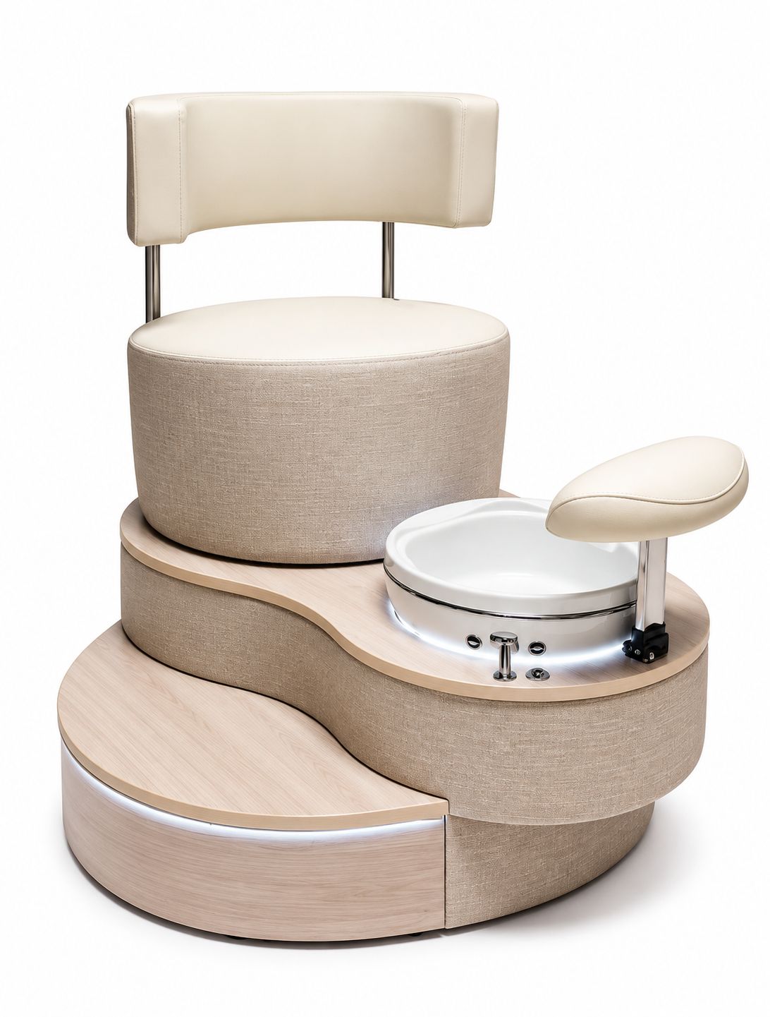 BELAVA LUNA PEDICURE CHAIR I WITH OR WITHOUT PLUMBING