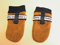 Zachte leren Slippers