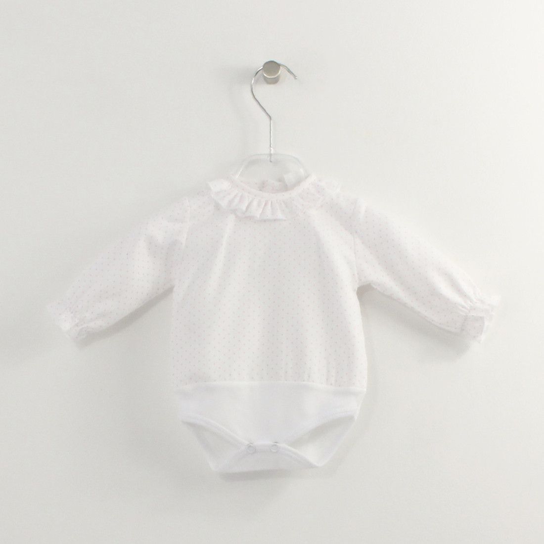 Maria Malmequer - Camisa Body Pintas Rosa