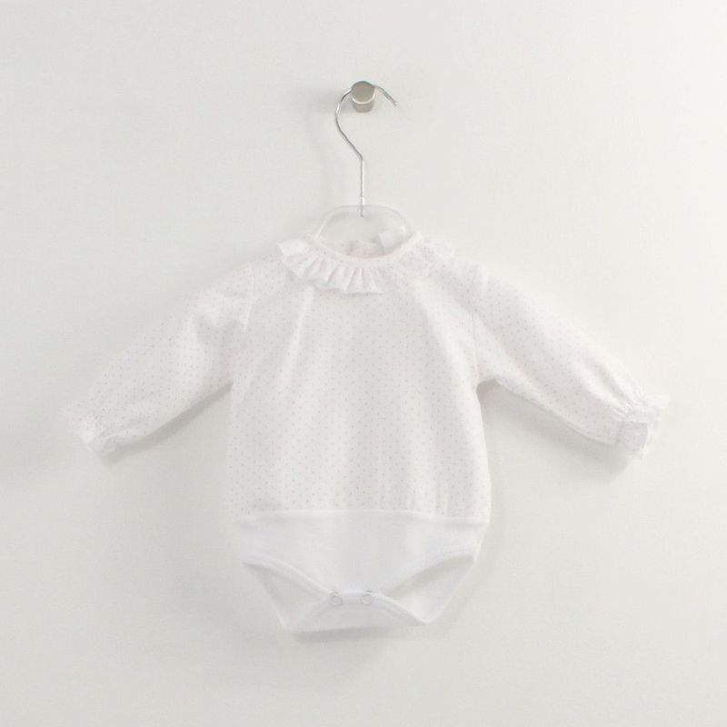Maria Malmequer - Camisa Body Pintas Rosa