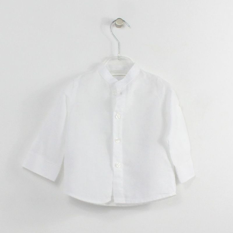Maria Malmequer - Camisa Italiana Branca