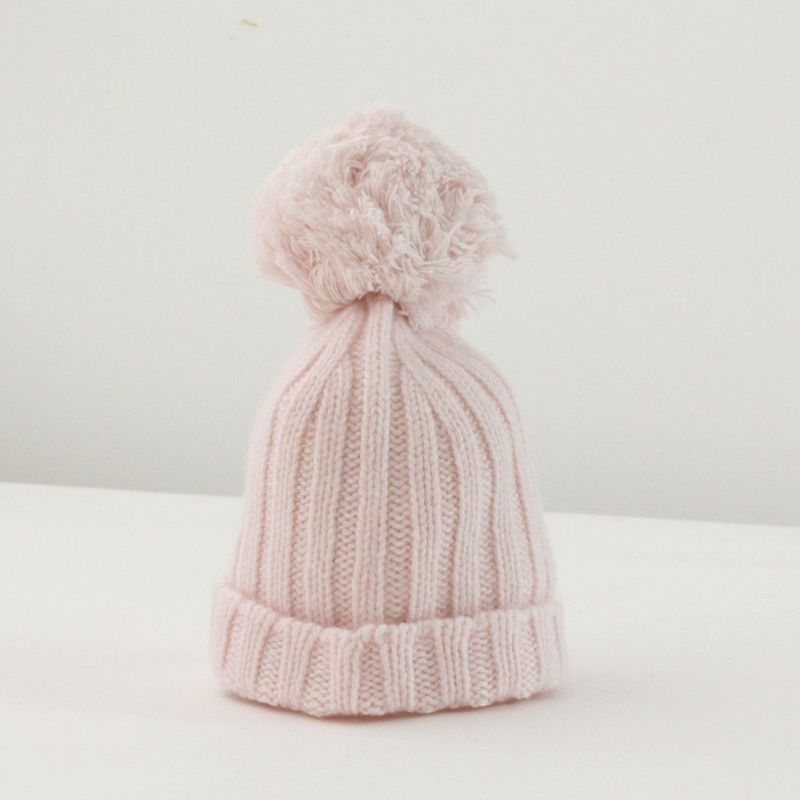 Maria Malmequer - Gorro Canelado com Pom Pom