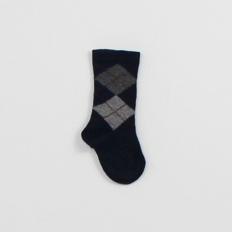 Maria Malmequer - Meia Losango Azul