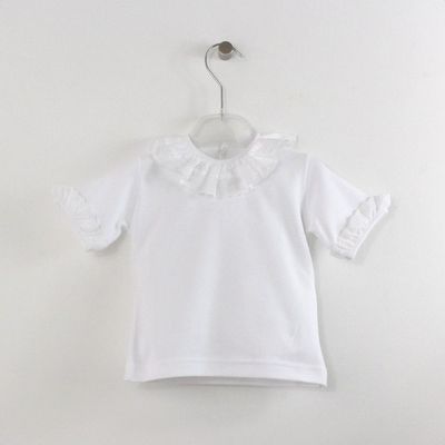 Blusa de Bordado Inglês Irena Maria Malmequer - Blusa de Bordado Inglês Irena