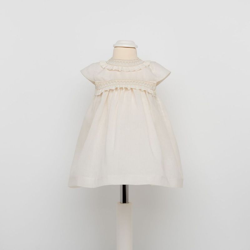 Maria Malmequer - Vestido Pérola com Favos