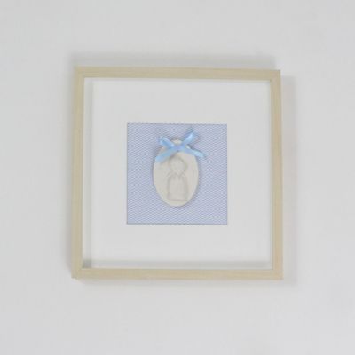 Maria Malmequer - Moldura Com Anjo da Guarda Azul