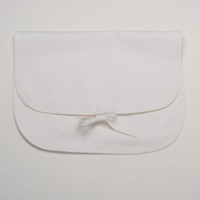 Maria Malmequer - Envelope Piquet Branco
