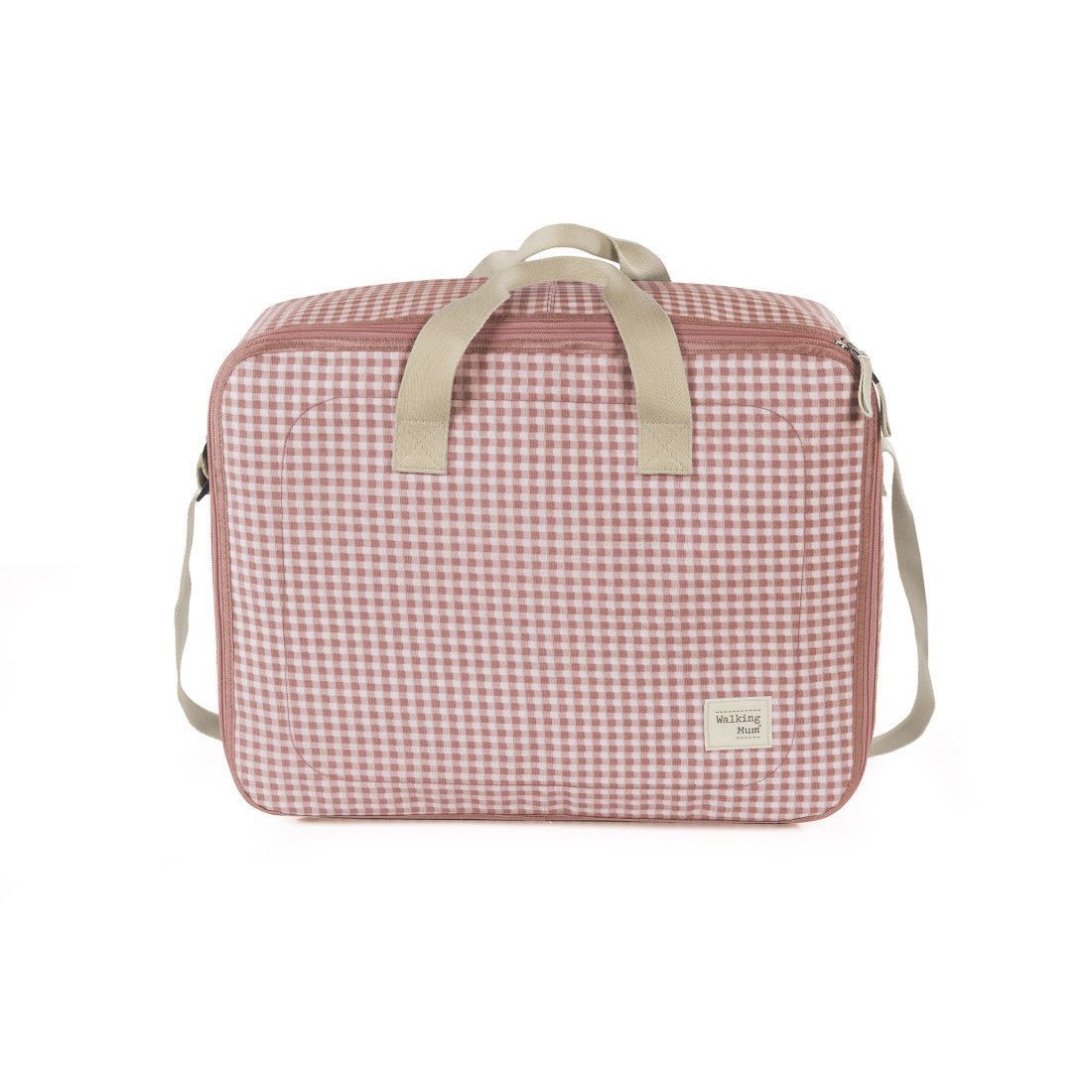 Maria Malmequer - Mala De Viagem Vichy Pink