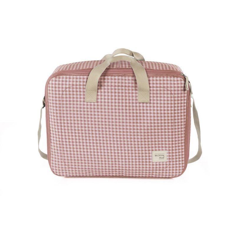 Maria Malmequer - Mala De Viagem Vichy Pink