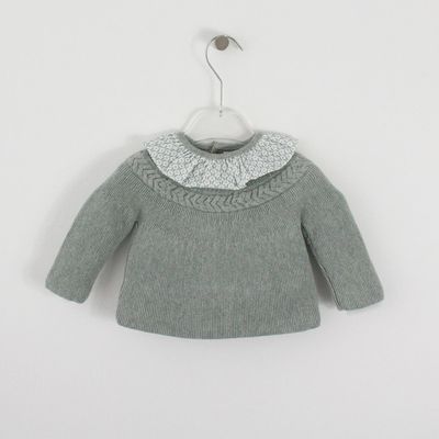 Camisola De Gola Com Trança Maria Malmequer - Camisola De Gola Com Trança