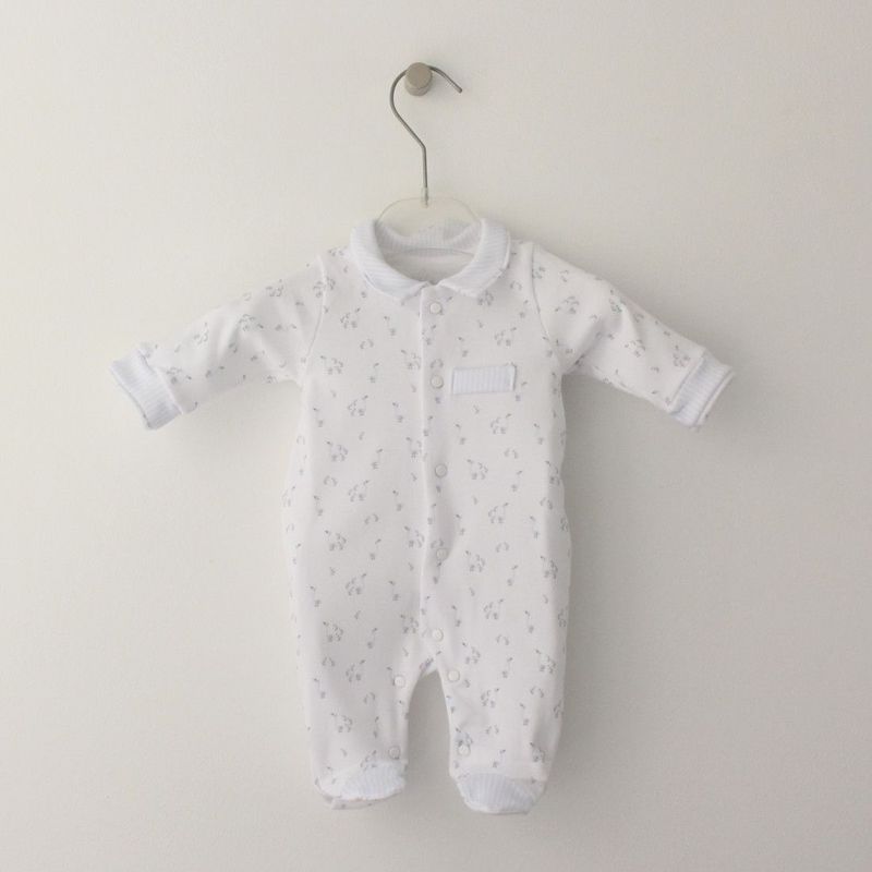 Maria Malmequer - Baby Grow Bleu Duck