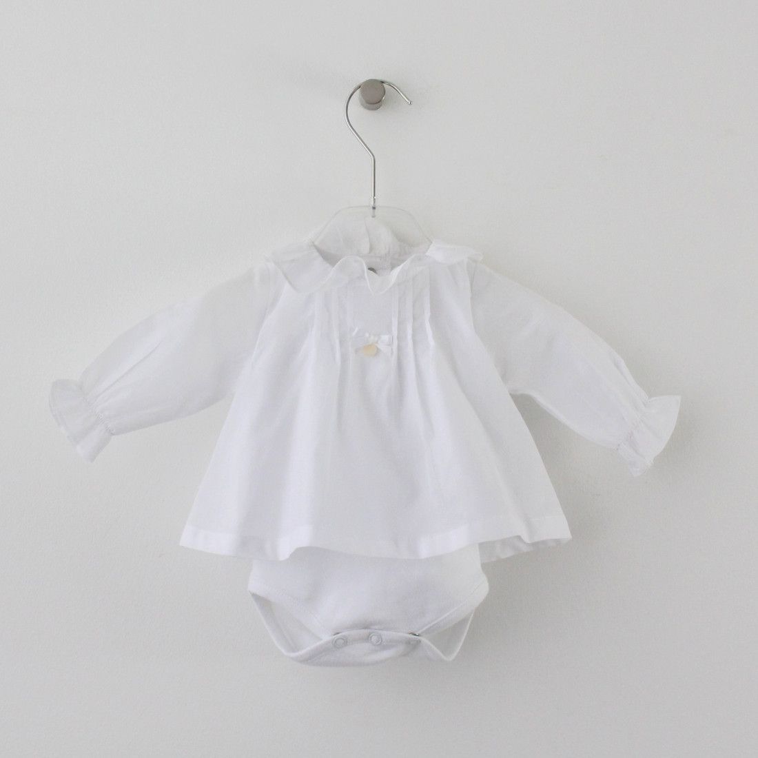 Maria Malmequer - Camisa Body Com Folho Bordado