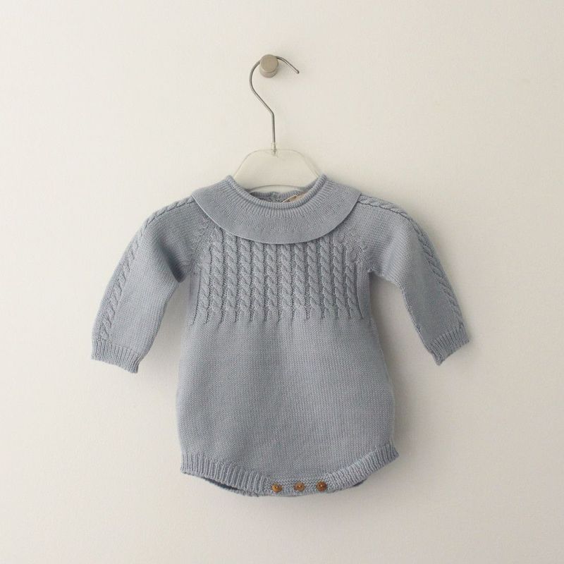 Maria Malmequer - Barboteuse com Gola Clássico