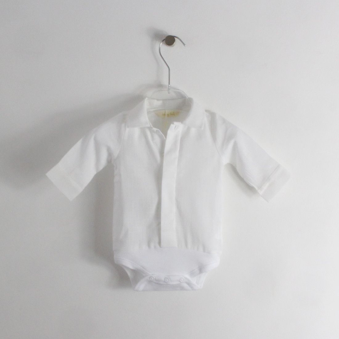 Maria Malmequer - Camisa Body Branca Com Gola De Bico
