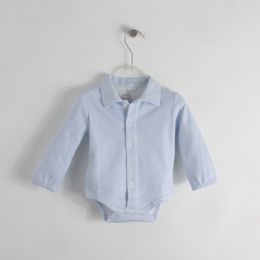 Maria Malmequer - Camisa Body Riscas Azuis