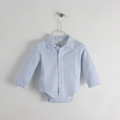 Maria Malmequer - Camisa Body Riscas Azuis