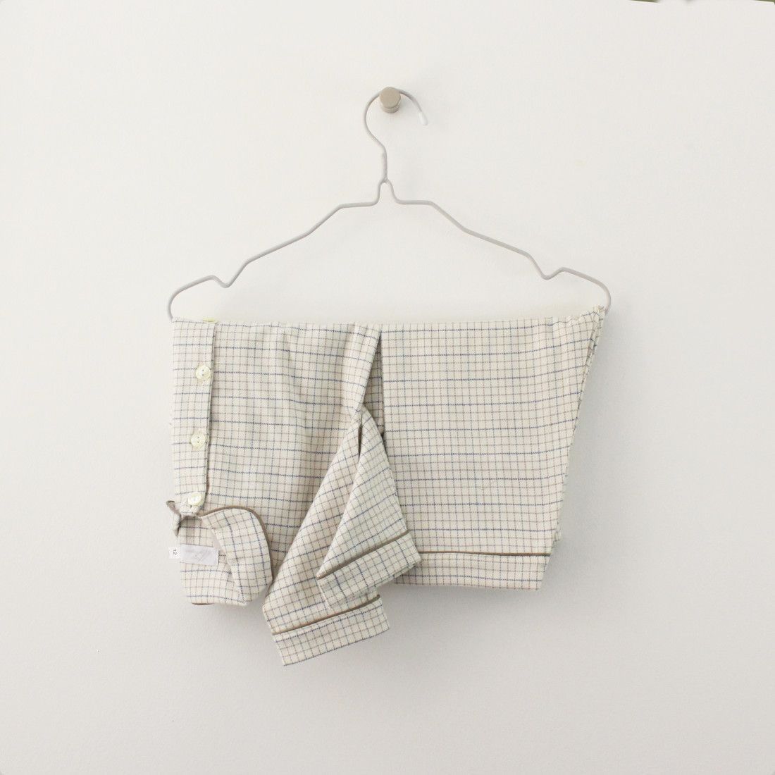 Maria Malmequer - Pijama Xadrez Tons Suaves