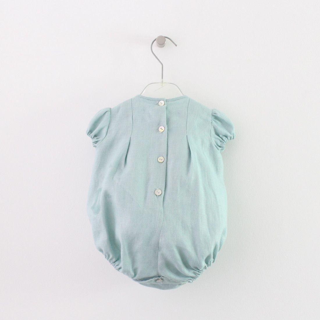 Maria Malmequer - Fofo Verde Linho com Favos