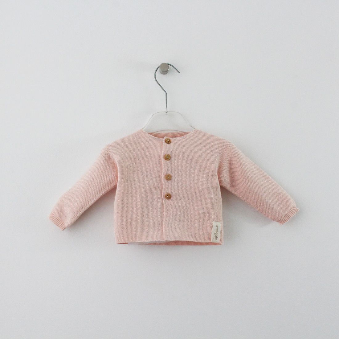 Casaco Liso Cor de Rosa