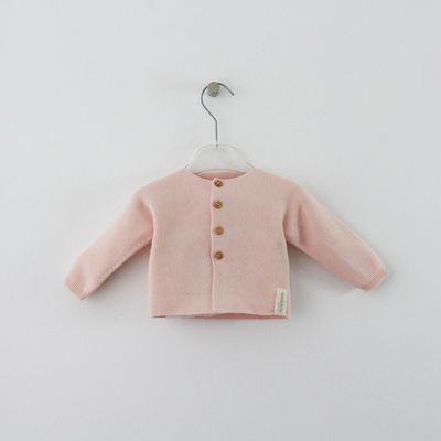 Casaco Liso Cor de Rosa